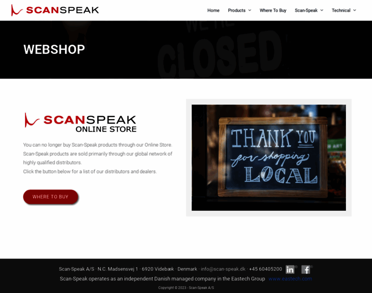 Scan-speak-store.dk thumbnail