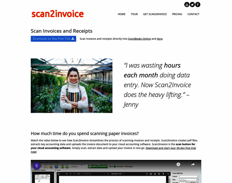 Scan2invoice.com thumbnail