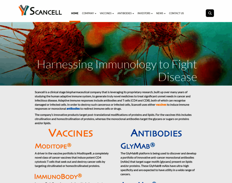 Scancell.co.uk thumbnail