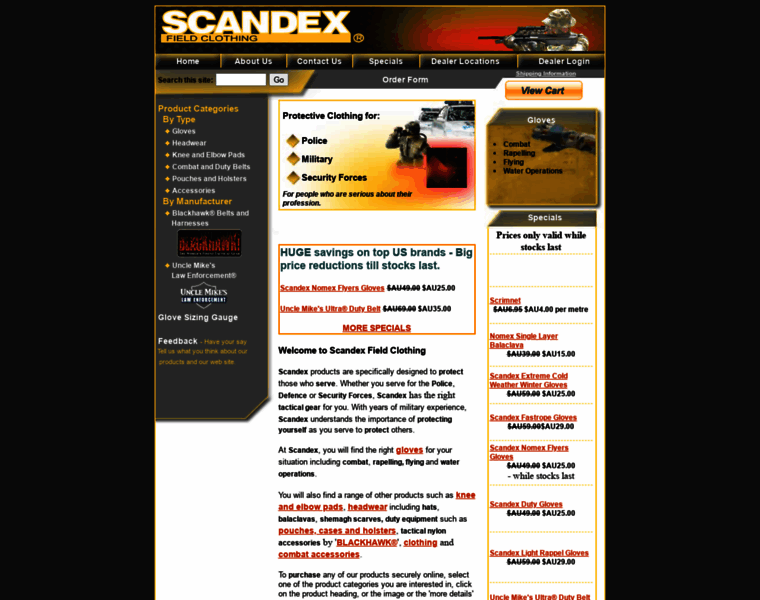 Scandex.com.au thumbnail