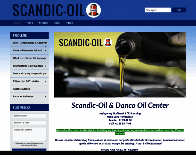 Scandic-oil.dk thumbnail