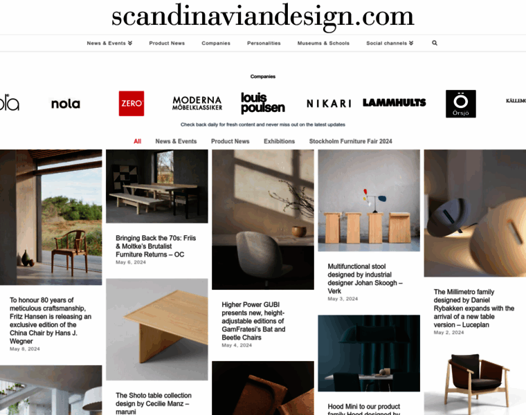 Scandinaviandesign.com thumbnail