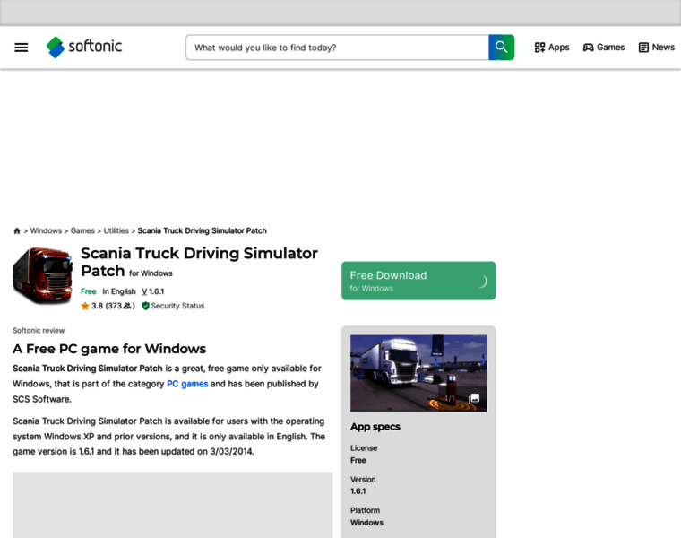 Scania-truck-driving-simulator-patch.en.softonic.com thumbnail