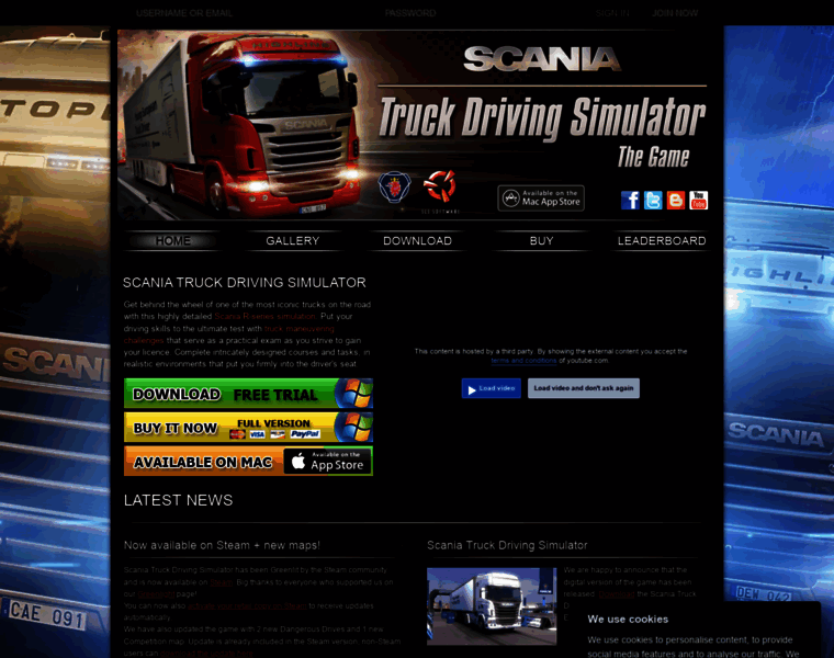 Scaniadrivergame.com thumbnail