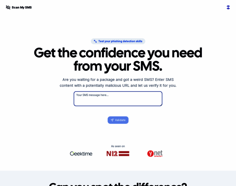 Scanmysms.com thumbnail Scanmysms.com thumbnail