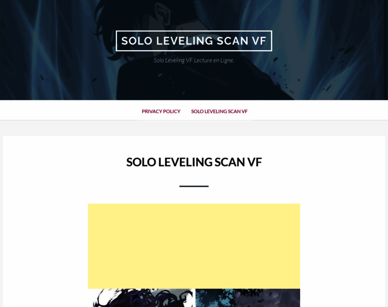 Scansololeveling.fr thumbnail