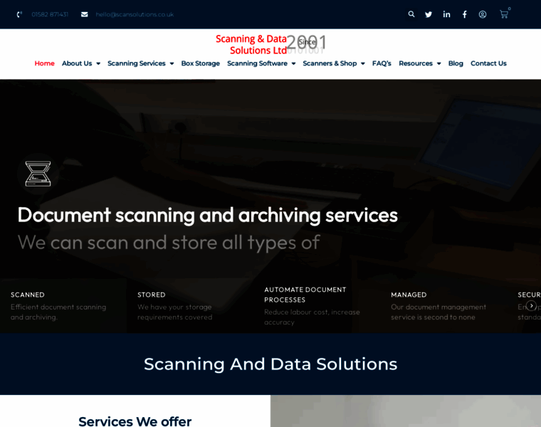 Scansolutions.co.uk thumbnail