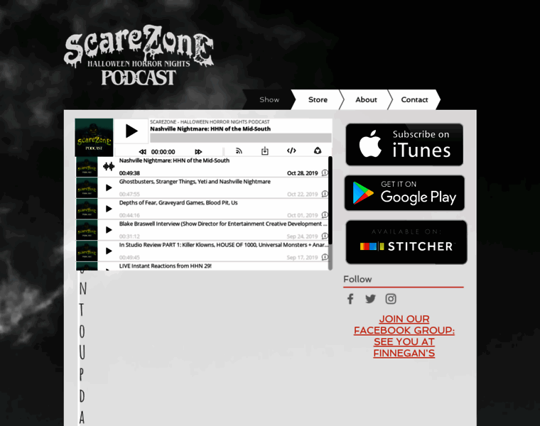 Scarezone.com thumbnail
