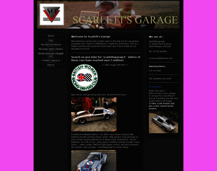 Scarlettsgarage.co.uk thumbnail