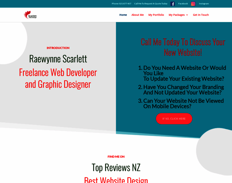 Scarlettwebdesign.co.nz thumbnail