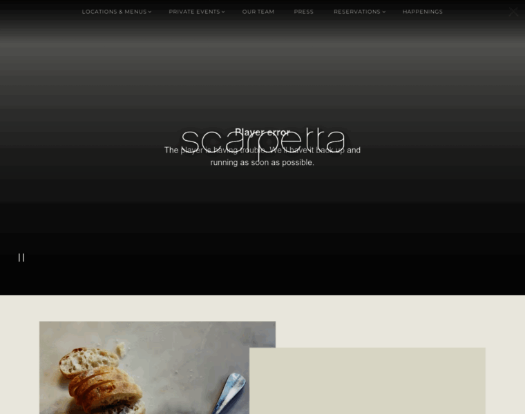Scarpettarestaurants.com thumbnail