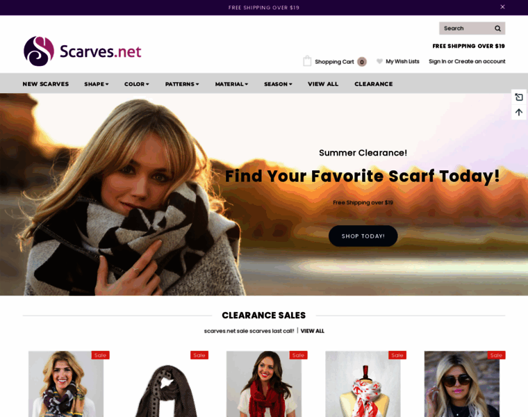 Scarves.net thumbnail