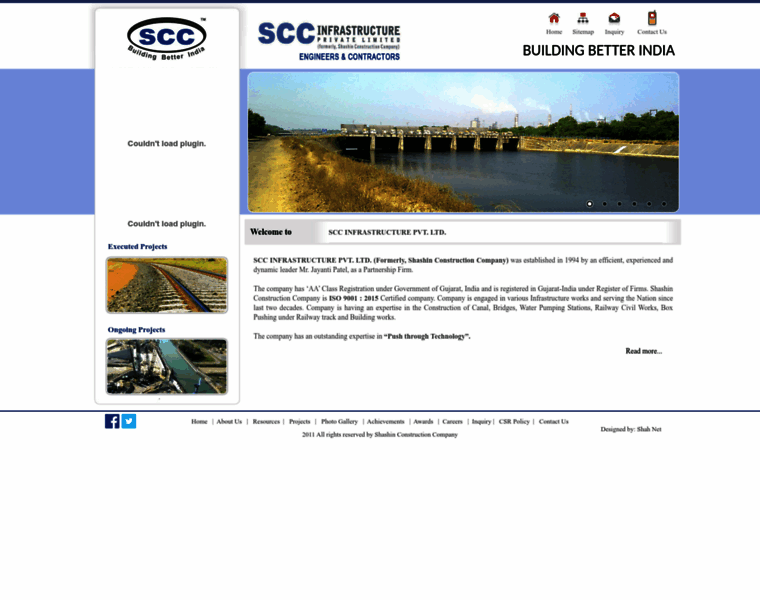 Sccinfrastructure.com thumbnail