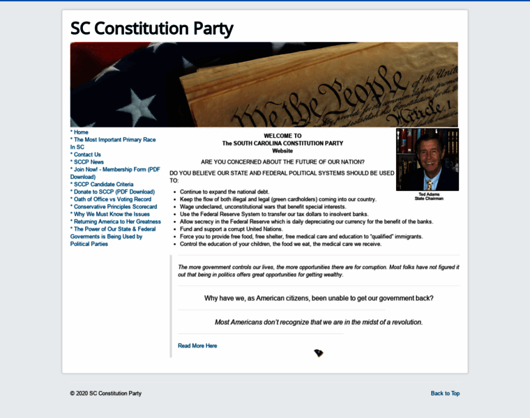 Scconstitutionparty.com thumbnail