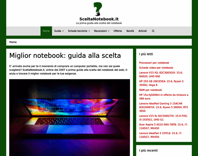Sceltanotebook.it thumbnail