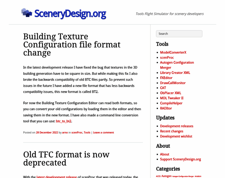 Scenerydesign.org thumbnail