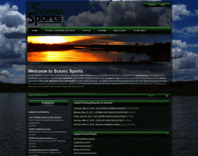 Scenicsports.com thumbnail