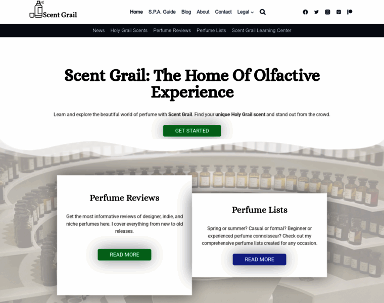 Scentgrail.com thumbnail Scentgrail.com thumbnail