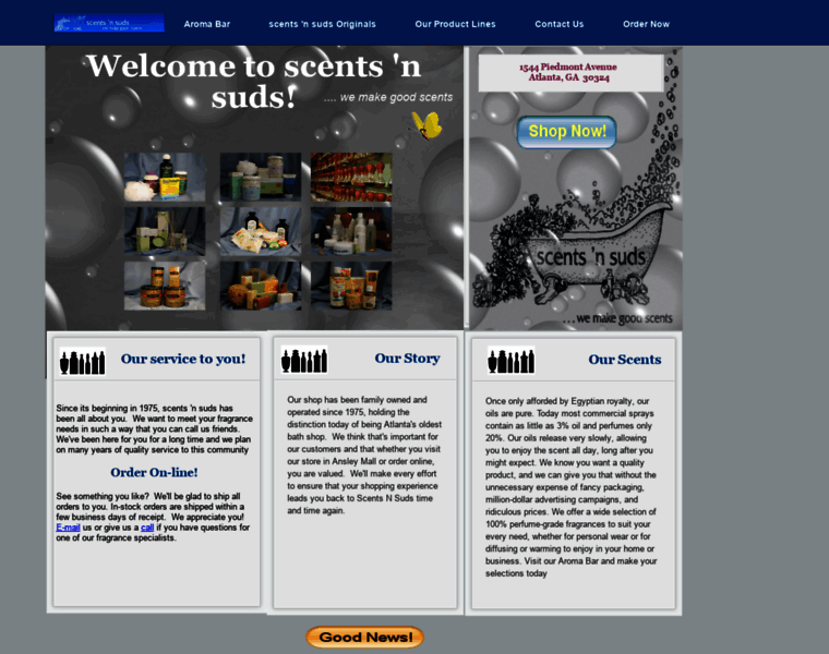 Scentsnsuds.biz thumbnail