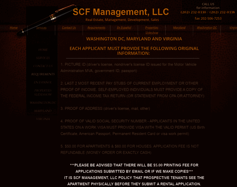 Scfmanagement.com thumbnail