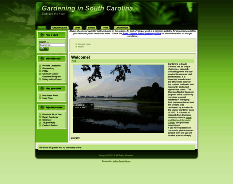 Scgardening.net thumbnail