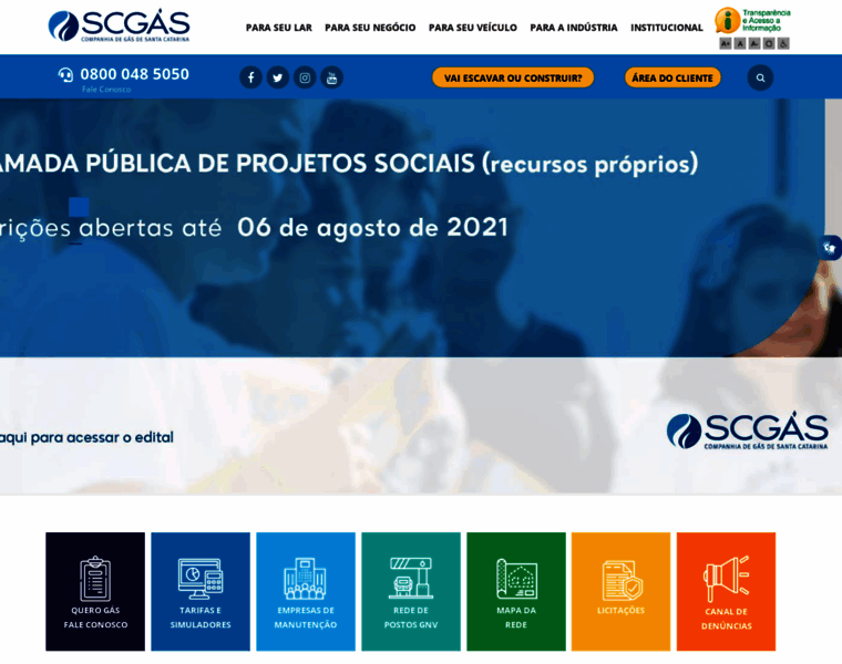 Scgas.com.br thumbnail