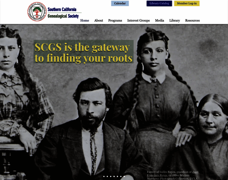 Scgsgenealogy.com thumbnail