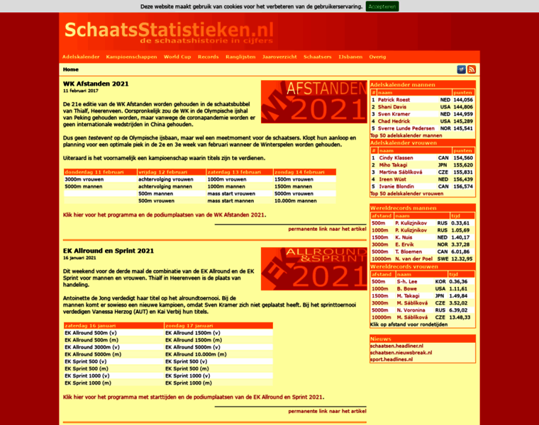 Schaatsstatistieken.nl thumbnail