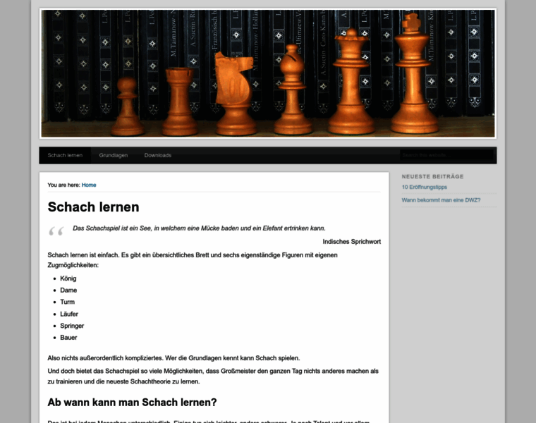 Schach-lernen.com thumbnail