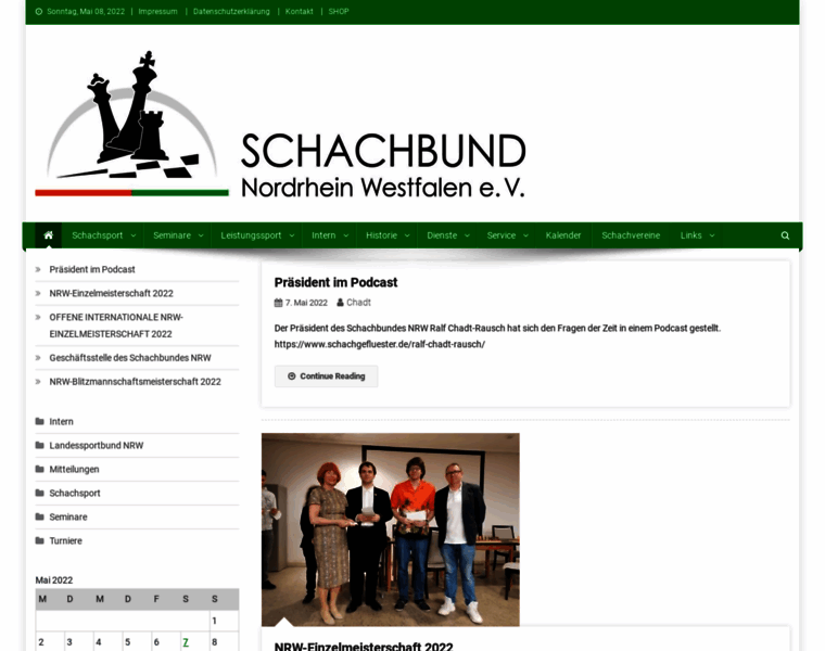 Schach-nrw.de thumbnail