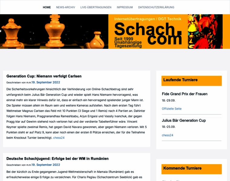 Schach.com thumbnail