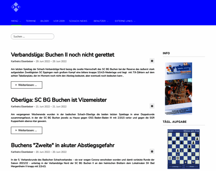 Schachclub-buchen.de thumbnail