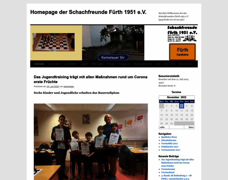 Schachfreunde-fuerth.de thumbnail