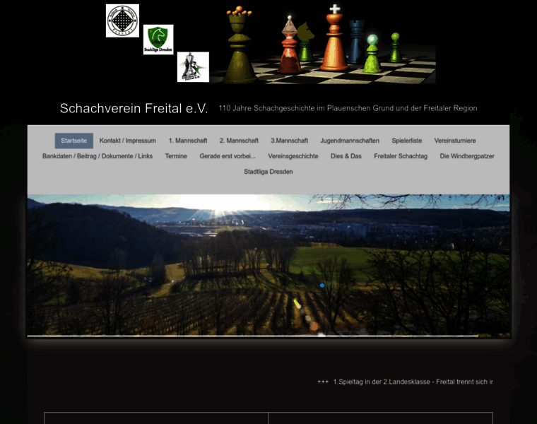 Schachvereinfreital.de thumbnail