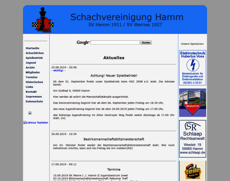 Schachvereinigung-hamm.de thumbnail