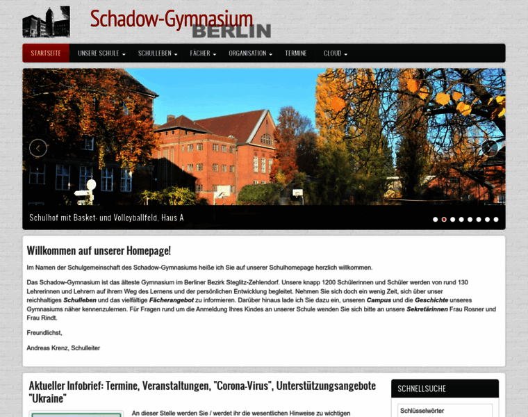 Schadow-gymnasium.de thumbnail