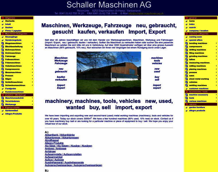 Schaller-maschinen-ag.ch thumbnail