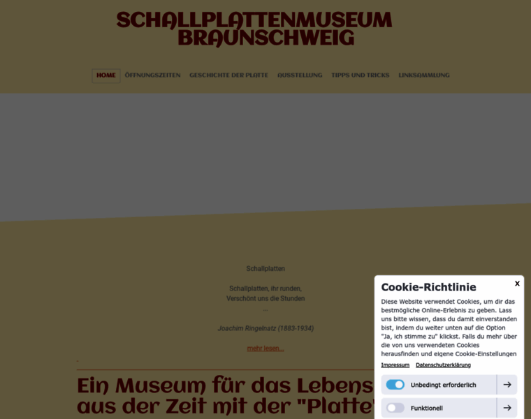 Schallplattenmuseum-braunschweig.de thumbnail