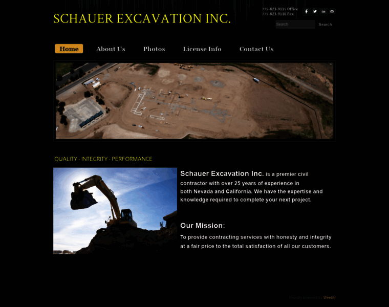 Schauerexcavationinc.com thumbnail
