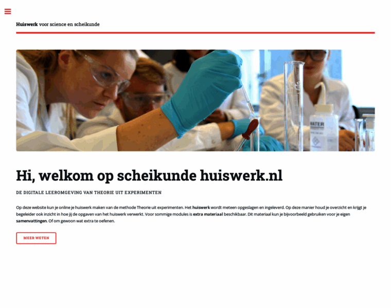 Scheikundehuiswerk.nl thumbnail