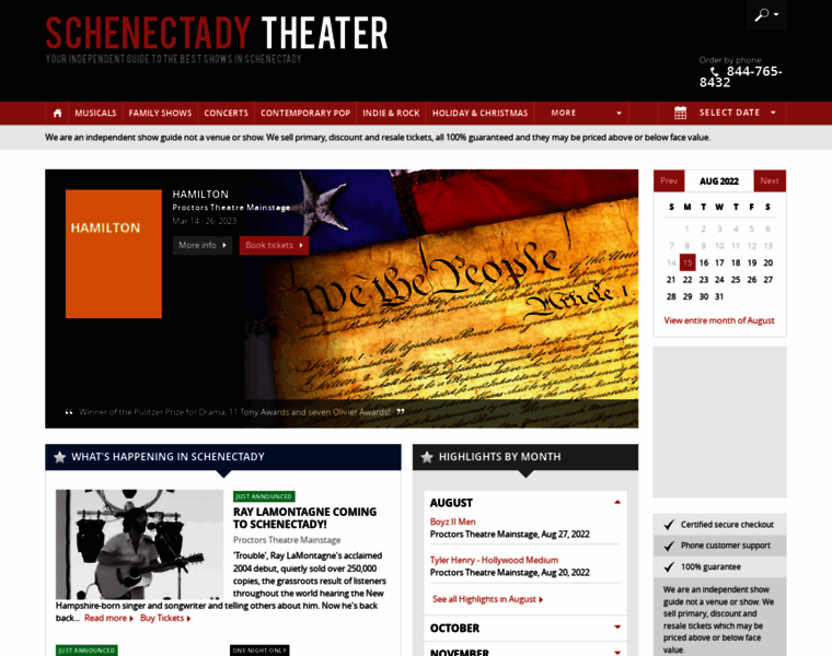 Schenectadytheater.com thumbnail