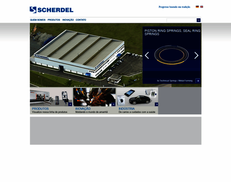 Scherdel.com.br thumbnail