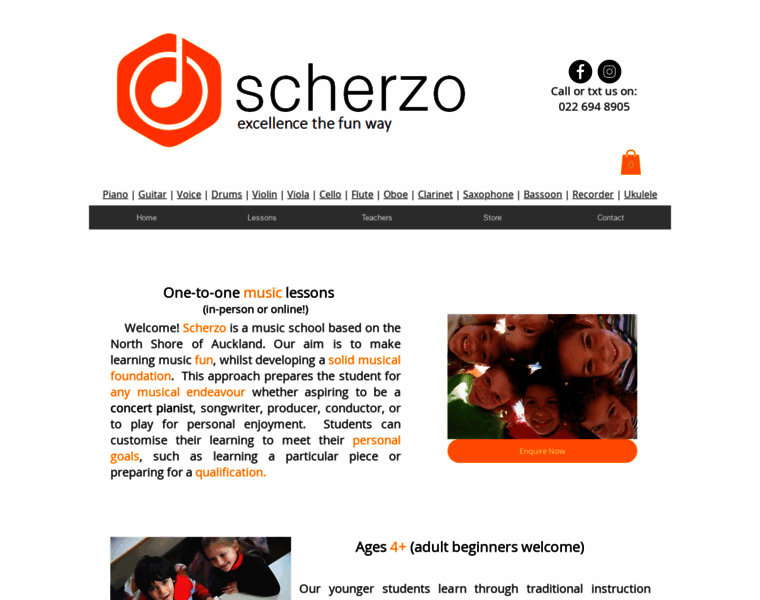 Scherzo.co.nz thumbnail