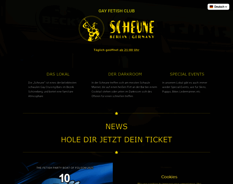 Scheune-berlin.de thumbnail