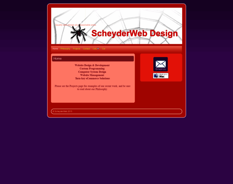 Scheyderweb.com thumbnail