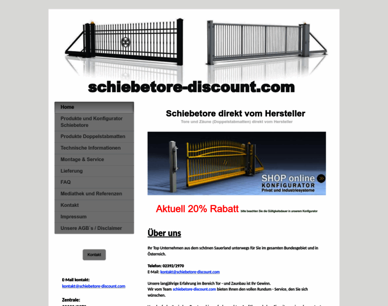 Schiebetore-discount.com thumbnail