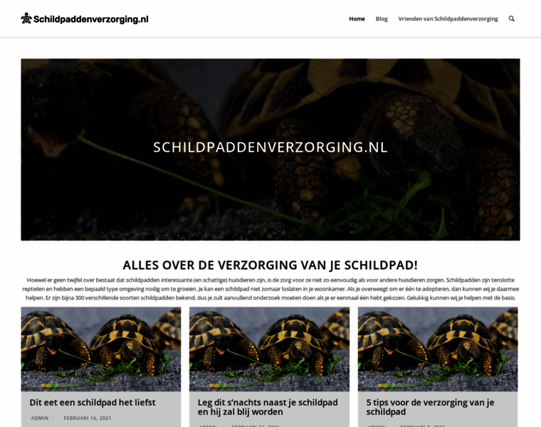 Schildpaddenverzorging.nl thumbnail