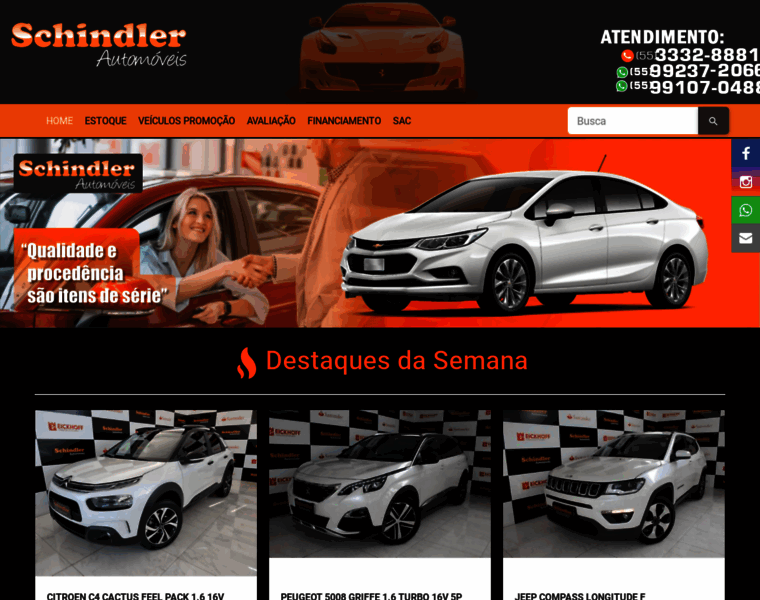 Schindlerautomoveis.com.br thumbnail