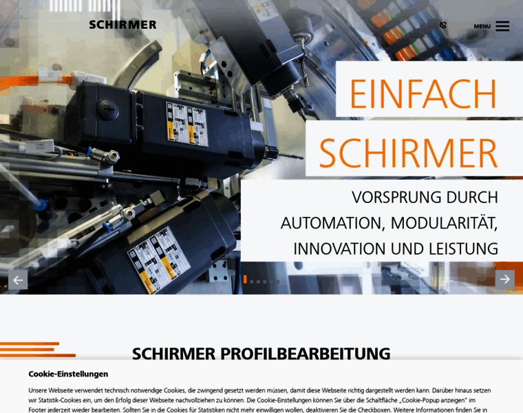 Schirmer-maschinen.com thumbnail