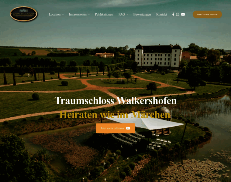 Schloss-walkershofen.com thumbnail